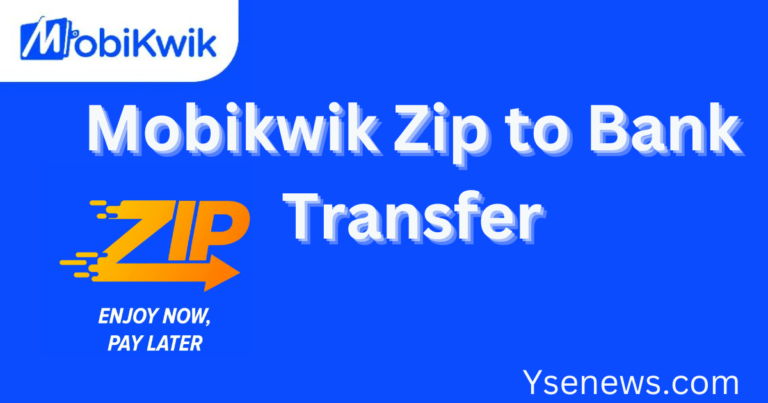 Mobikwik Zip to Bank Transfer